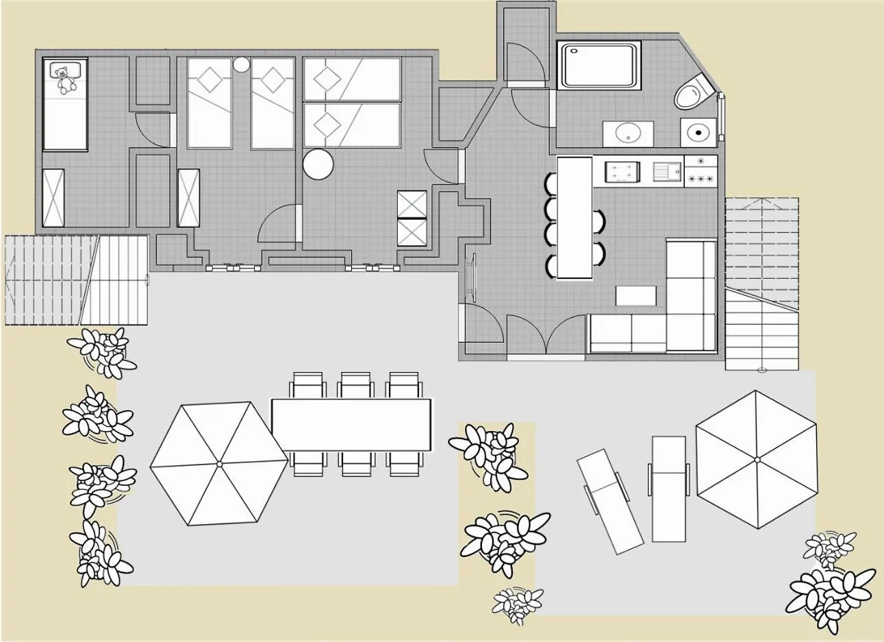 Simanic Apartments Malinska 0*,